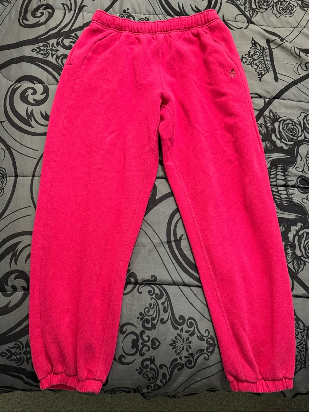 Lululemon x Peloton Fuchsia Joggers